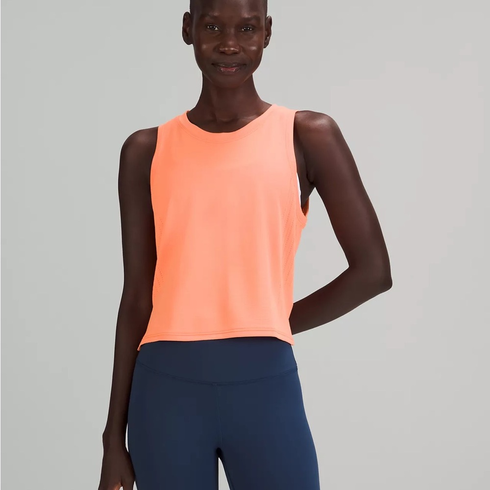 Lululemon orange soda tank NWOT